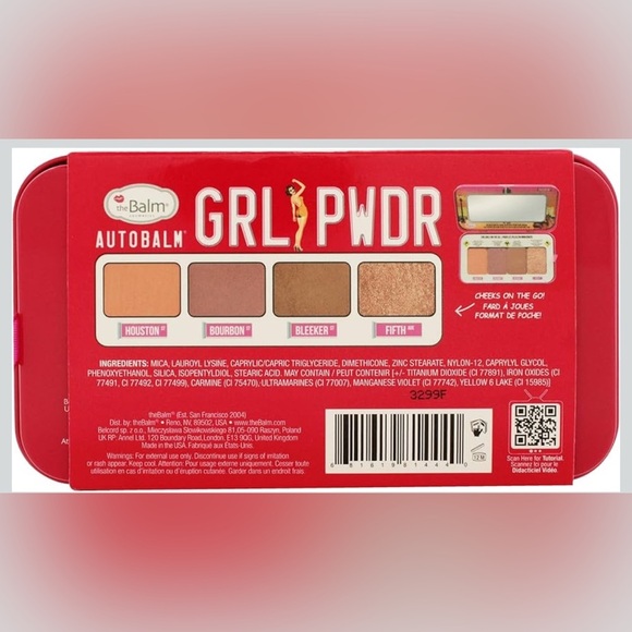 theBalm AutoBalm GRL PWDR (Girl Powder) Cheek Palette - Picture 4 of 10